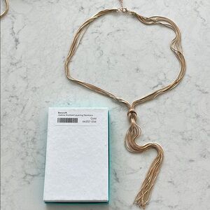 Joanna Bancroft Knotted Gold Layered Necklace